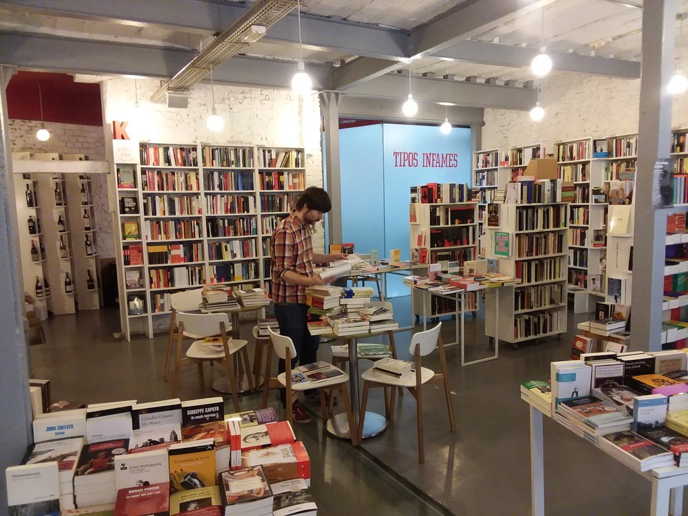 so many books, they need to store to books on chairs!