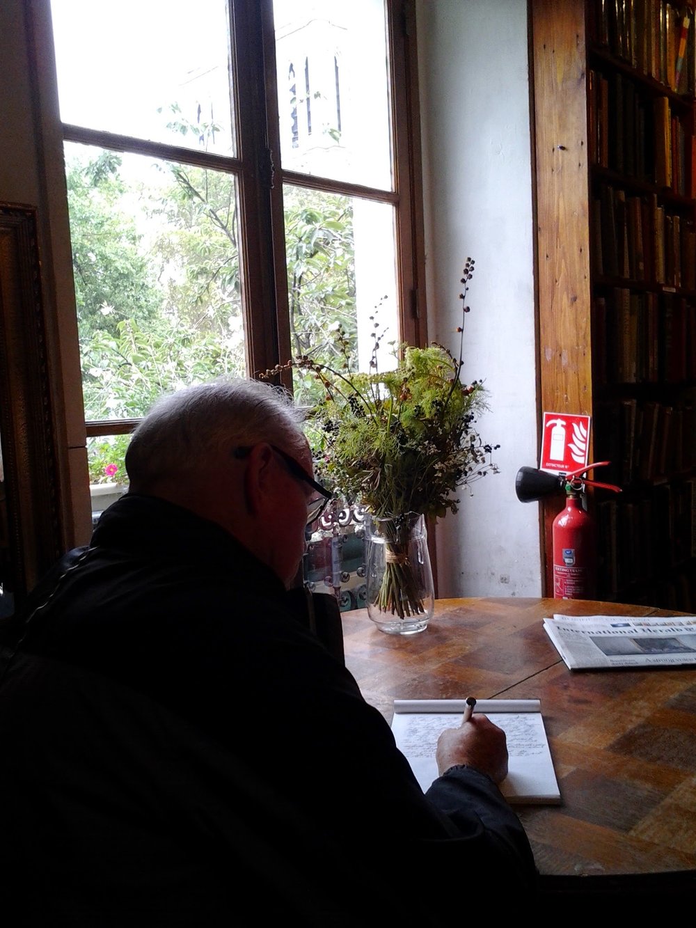 ...and the romance of the obscure writer laboring away in a Parisian garret...
