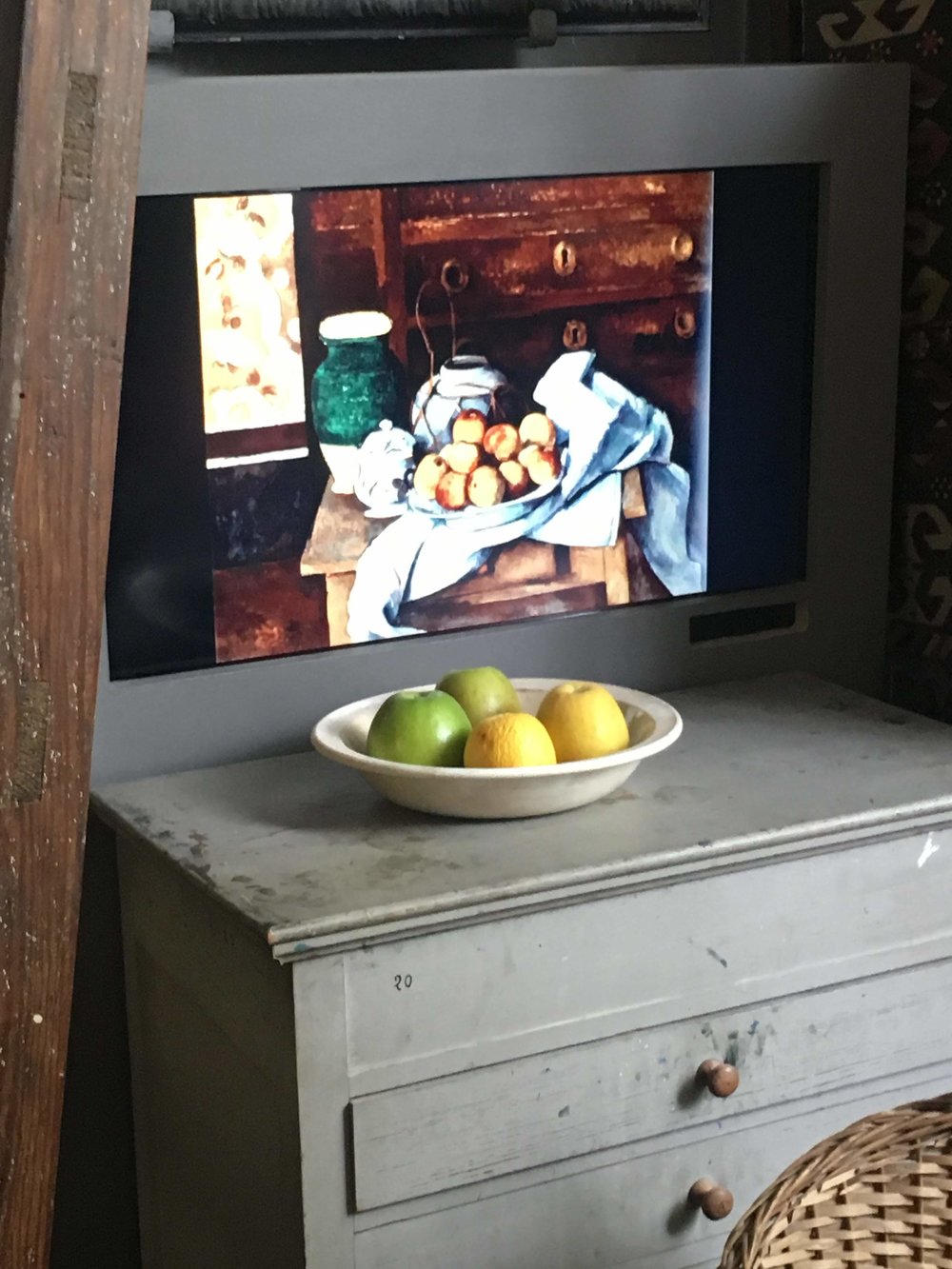 Even Cezanne didn't use bananas in his still lifes. Smart man!