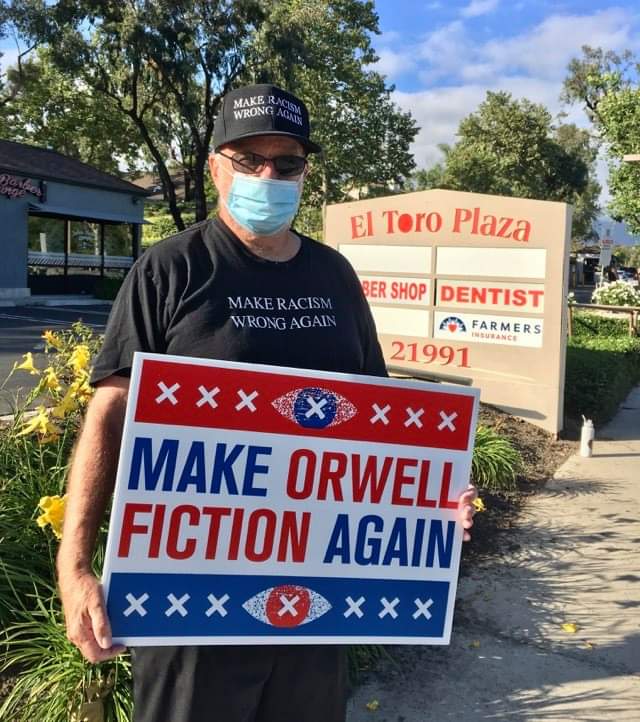 make orwell fiction again