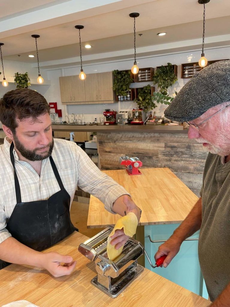 pasta making class